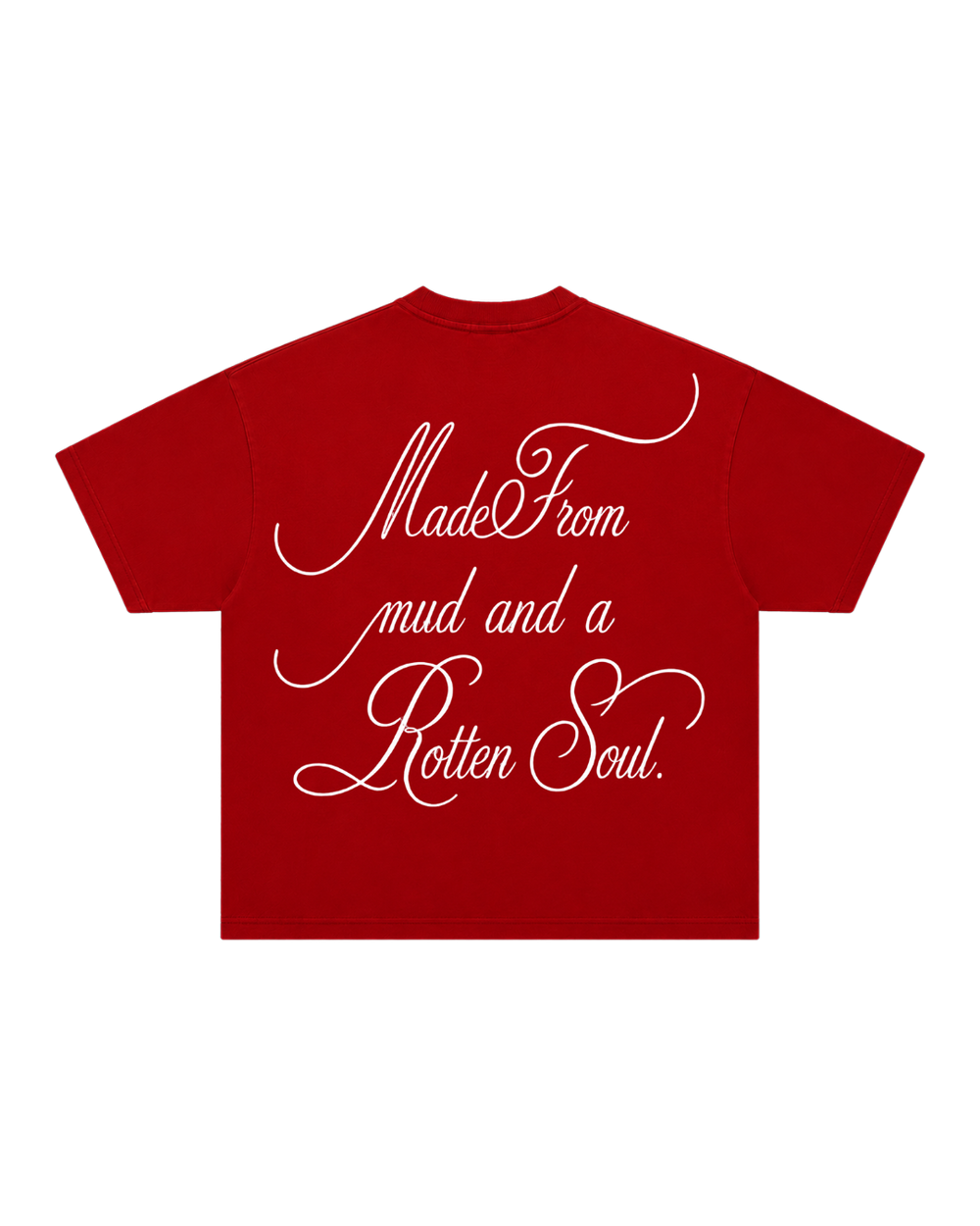 HASHWAY ROTTEN SOUL TEE - RED