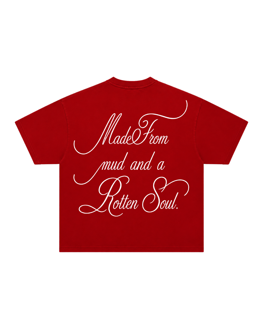 HASHWAY ROTTEN SOUL TEE - RED