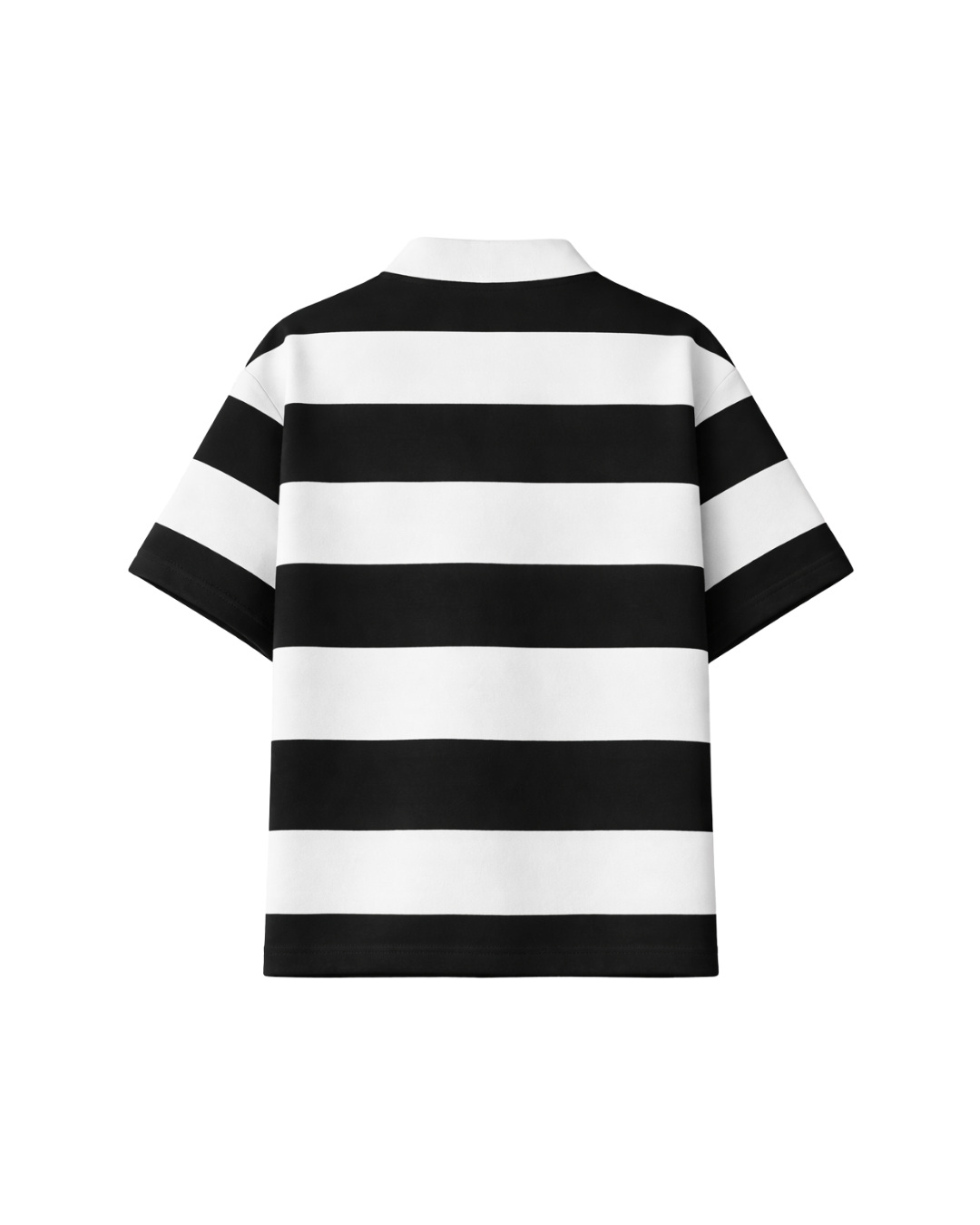HASHWAY CLASSIC BLACK RUGBY POLO TEE