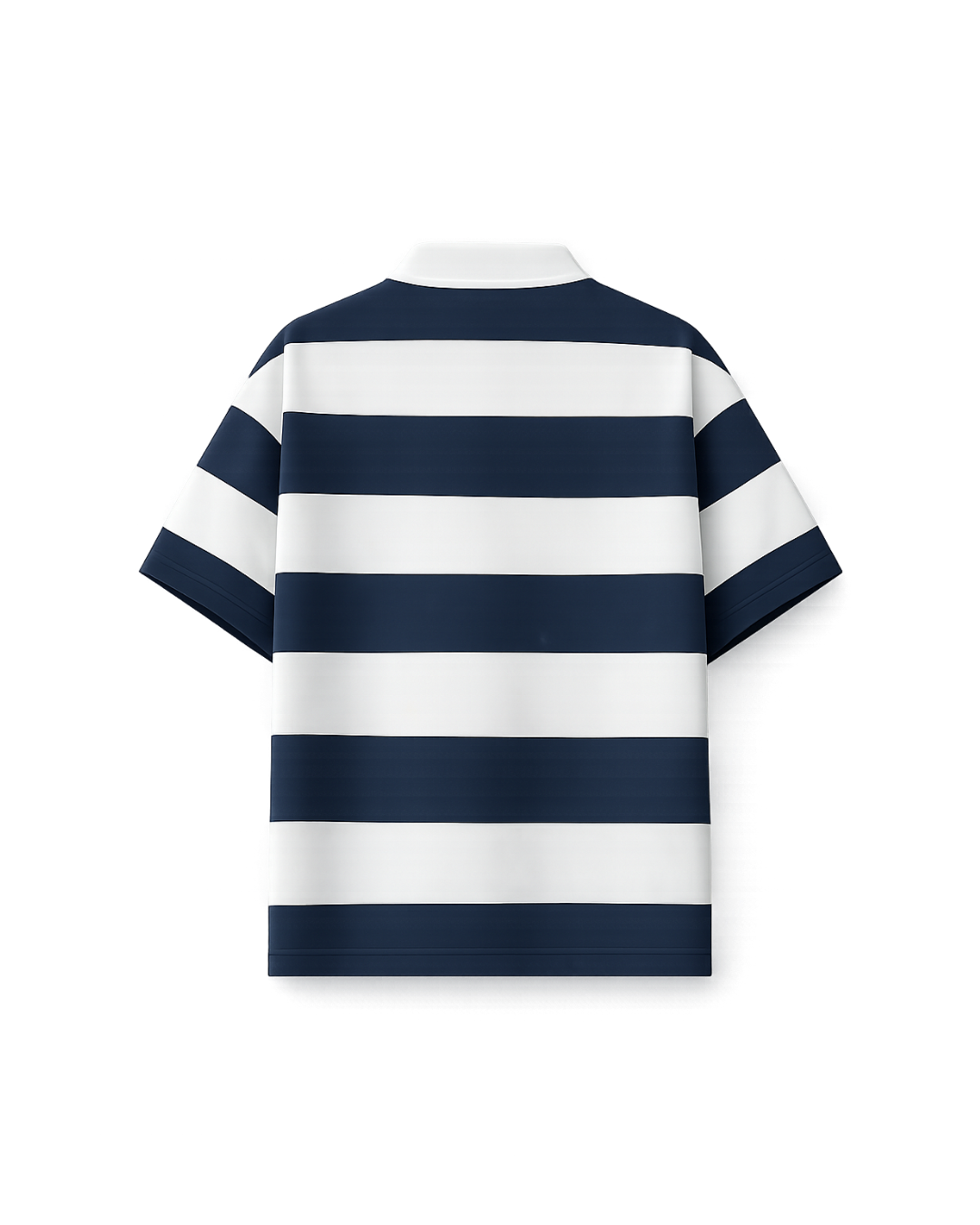 HASHWAY CLASSIC NAVY RUGBY POLO T-SHIRT