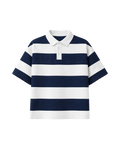 HASHWAY CLASSIC NAVY RUGBY POLO T-SHIRT
