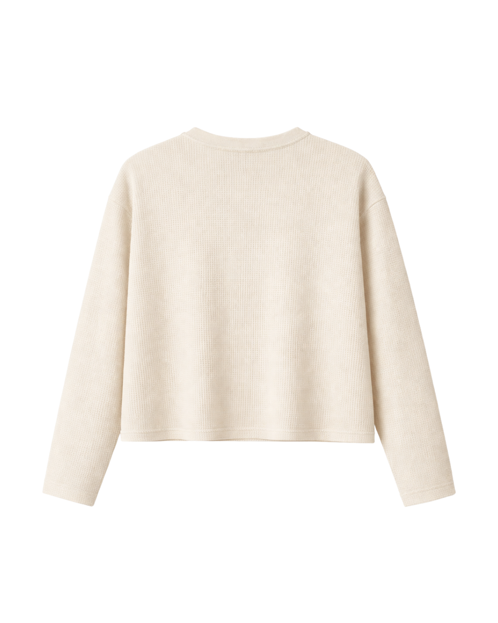 HASHWAY CLASSIC WAFFLE T-SHIRT OFF-WHITE