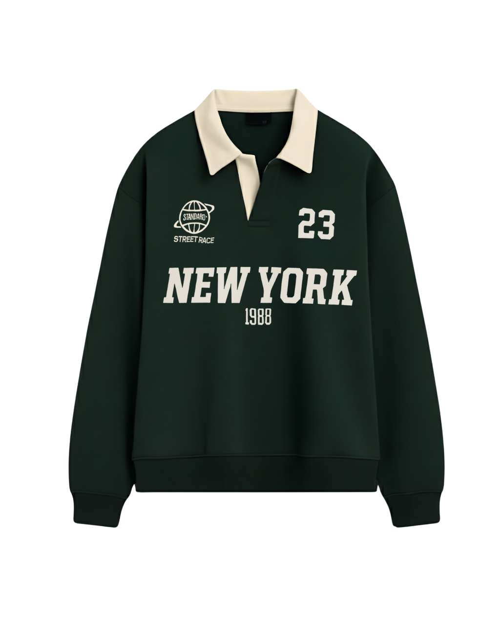 NEW YORK POLO SWEATSHIRT - GREEN