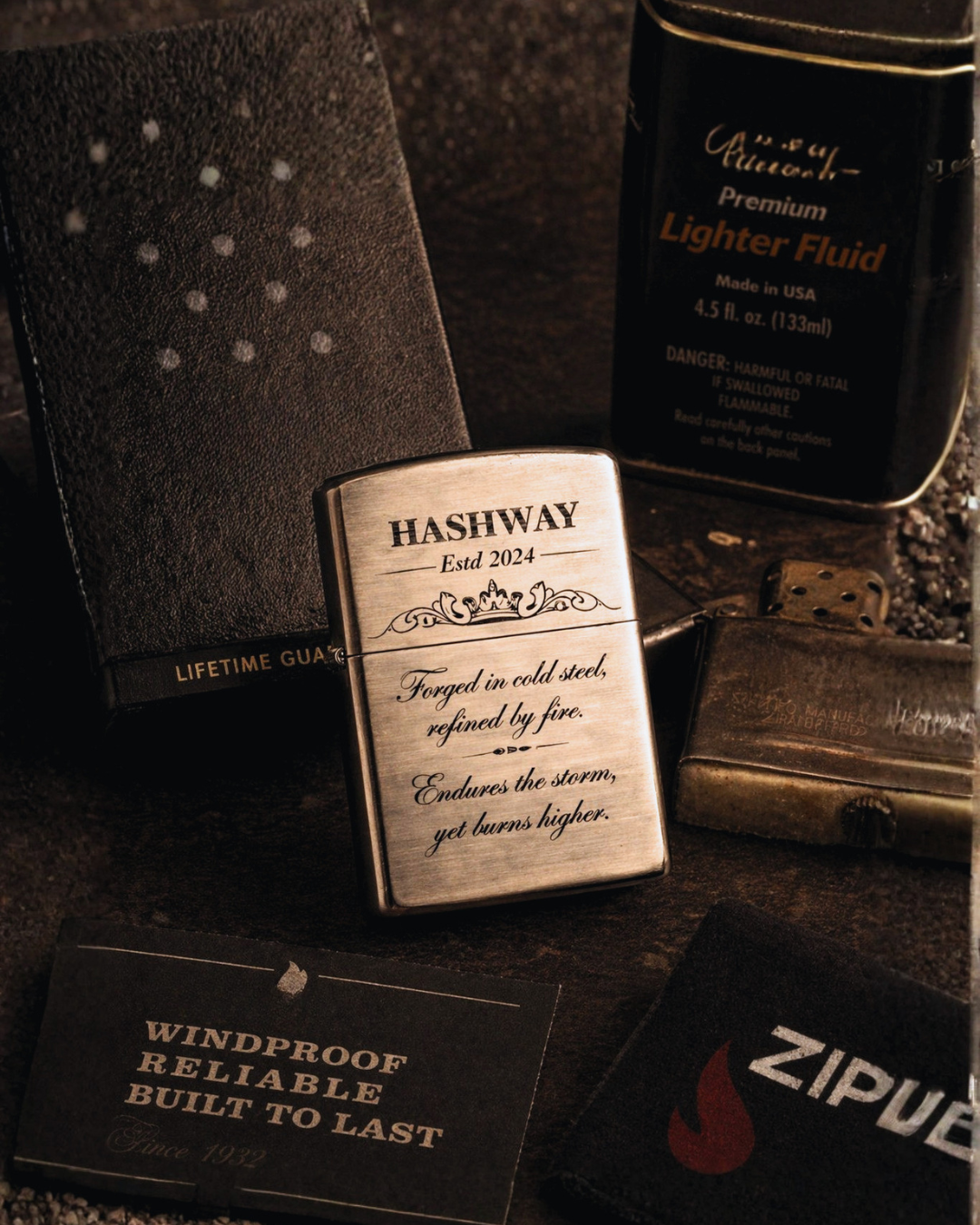 THE HASHWAY ZIPPO - SIGNATURE EDITION