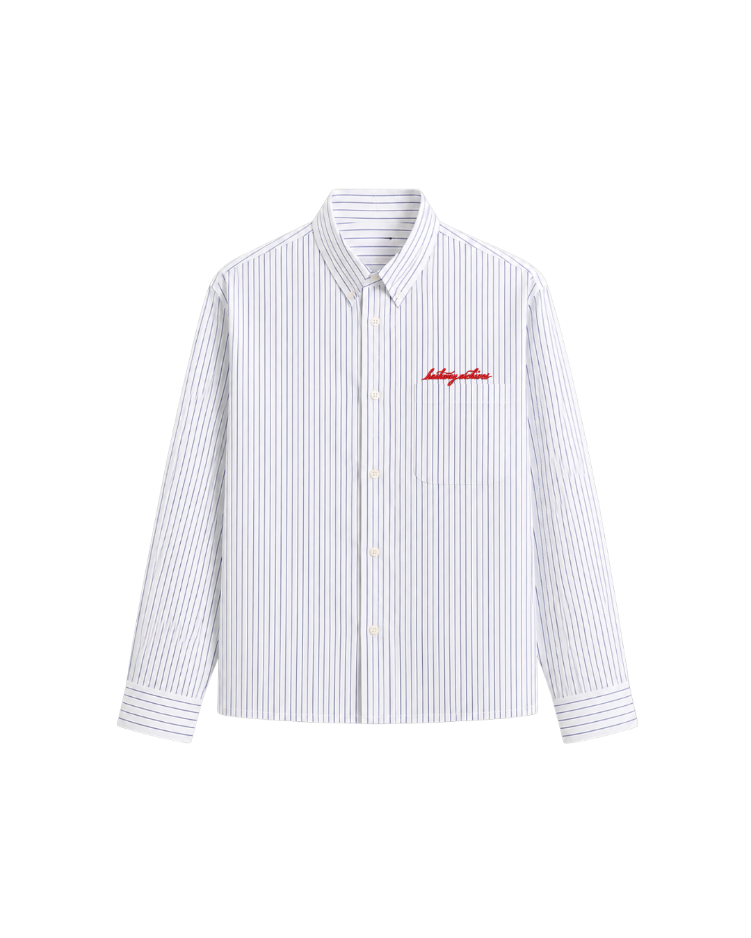 HASHWAY ARCHIVES STRIPED SHIRT - WHITE
