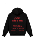 WILL TALK LATER HOODIE BLACK