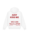 WILL TALK LATER HOODIE WHITE